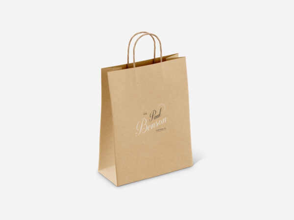 Kraft Paper Bag Mockup Set
