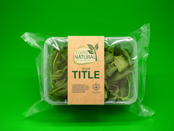 Lettuce Package Mockup