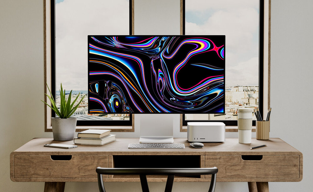 Mac Studio with Studio Display Mockup