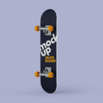 Standing Skateboard Mockup